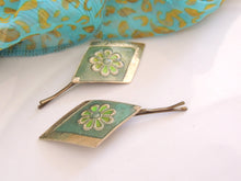 Vintage Green Floral