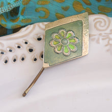 Vintage Green Floral