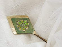 Vintage Green Floral