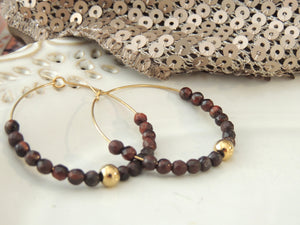 Beautiful Gold & Brown Beads