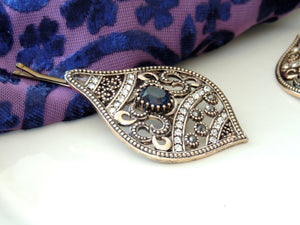 Royal Splendid Blue Hairpin