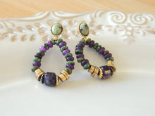 Old Purple and Green Vintage Stones