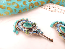 Wow Turquoise Vintage Hair Pin