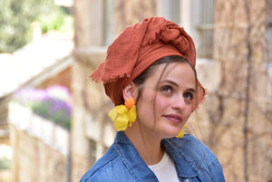 Terracotta Soft Headscarf