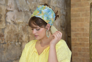 Soft Bloom Pastels Headband Tichel