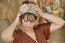 Vanilla Stunning Lace Flower Headband