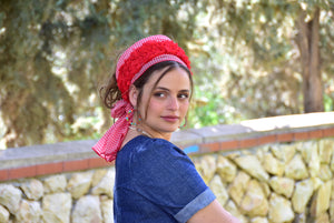 Graceful Checkered Headband