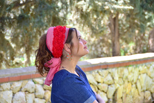 Graceful Checkered Headband
