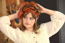 Marigold Satin Headscarf