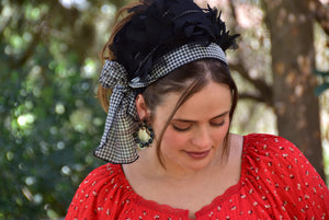 Aluma Black Bow Headband