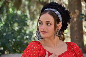 Aluma Black Bow Headband