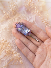 Lavender Regent Hairpin