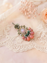 Antique Gold Peony Hairpin