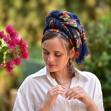Noga Luxe Floral Navy