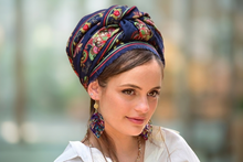 Noga Luxe Floral Navy