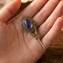 Victorian Amethyst Bobby Pin