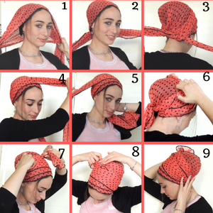 How to tie your Headscarf