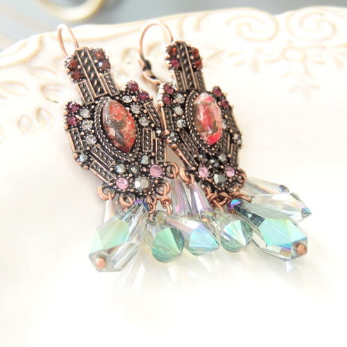 Stunning Antique Dangle Earrings