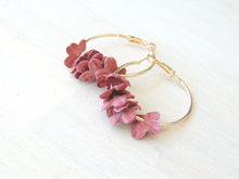 Amazing Flower Hoops