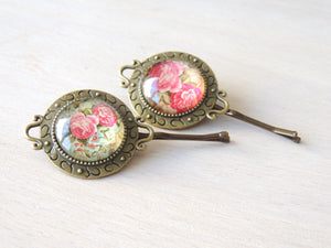 TWO Vintage Victorian Hair Pins