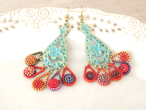 Jolly Colorful Hanging earrings
