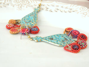 Jolly Colorful Hanging earrings