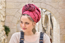 Fuchsia Splendor Headscarf