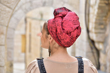 Fuchsia Splendor Headscarf