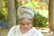 Crafted Taupe Headscarf