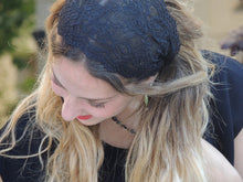 Black Stretchy Lace Headband