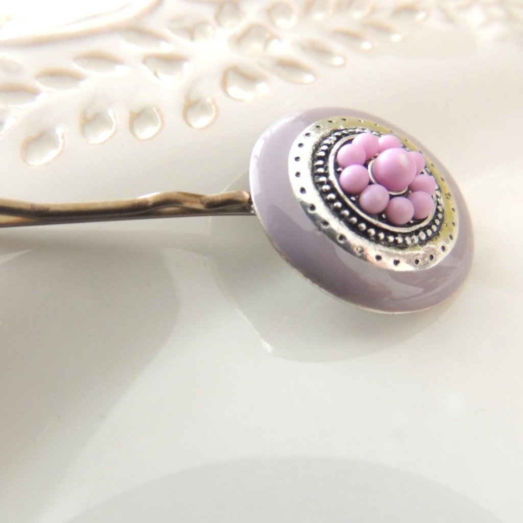 Purple Hair Pin