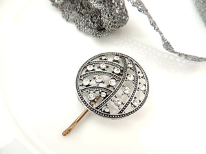 Silver Hair Pin