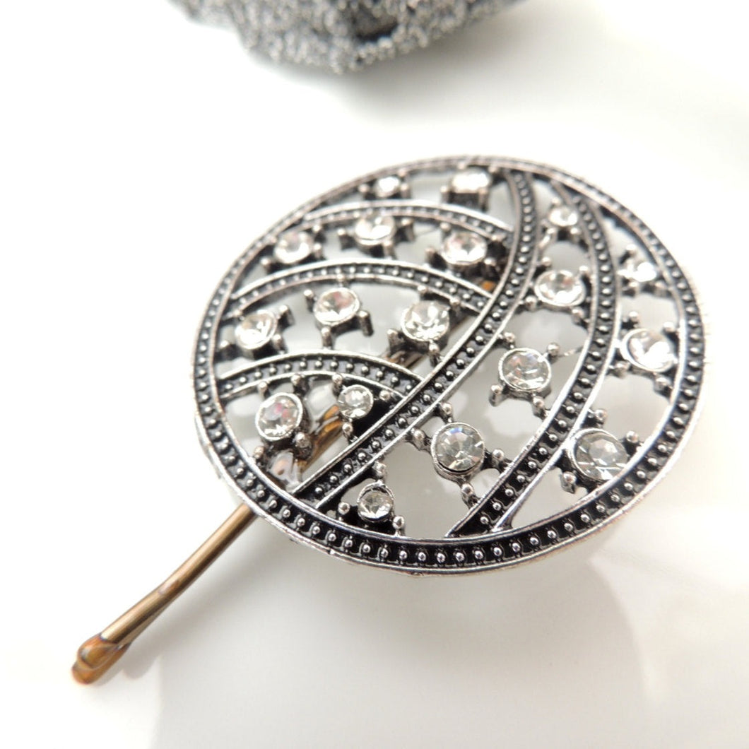 Silver Hair Pin