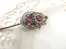 Red & Green Hairpin