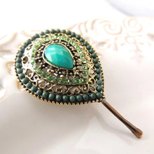 Greens Stones Hairpin
