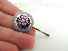 Purple Hair Pin