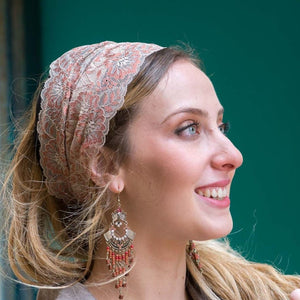 Embellished Lace Headband