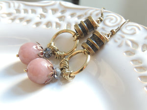 Old Purple Earrings