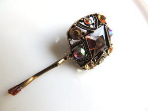 Sparkling Square Hair Pin