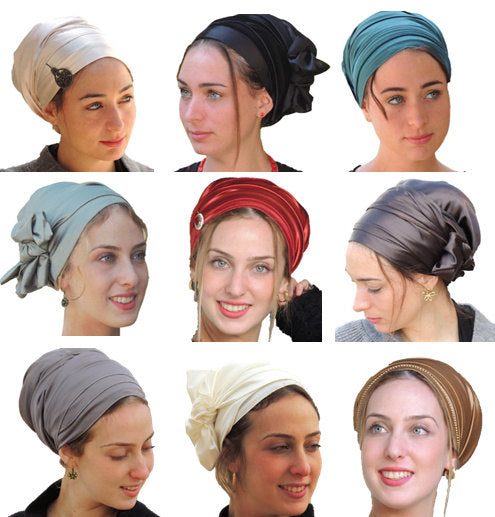 Stretched Satin Turban Sinar